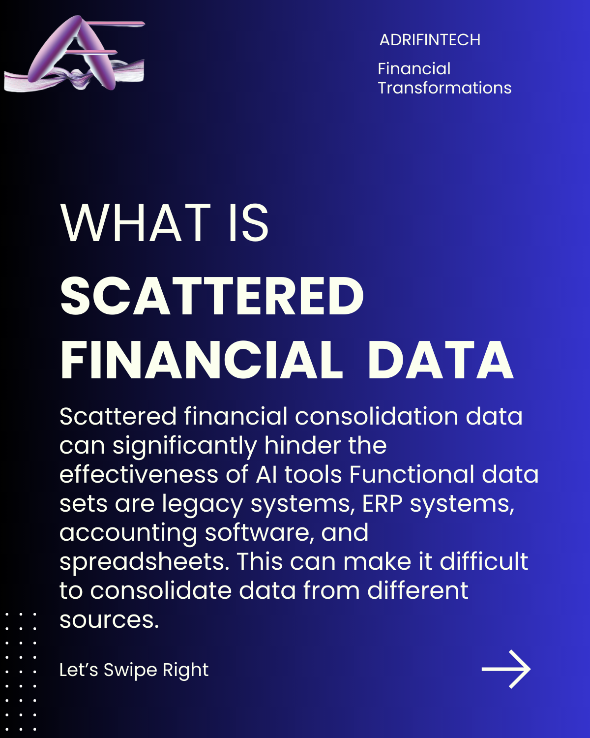 SCATTERED FINANCIAL  DATA